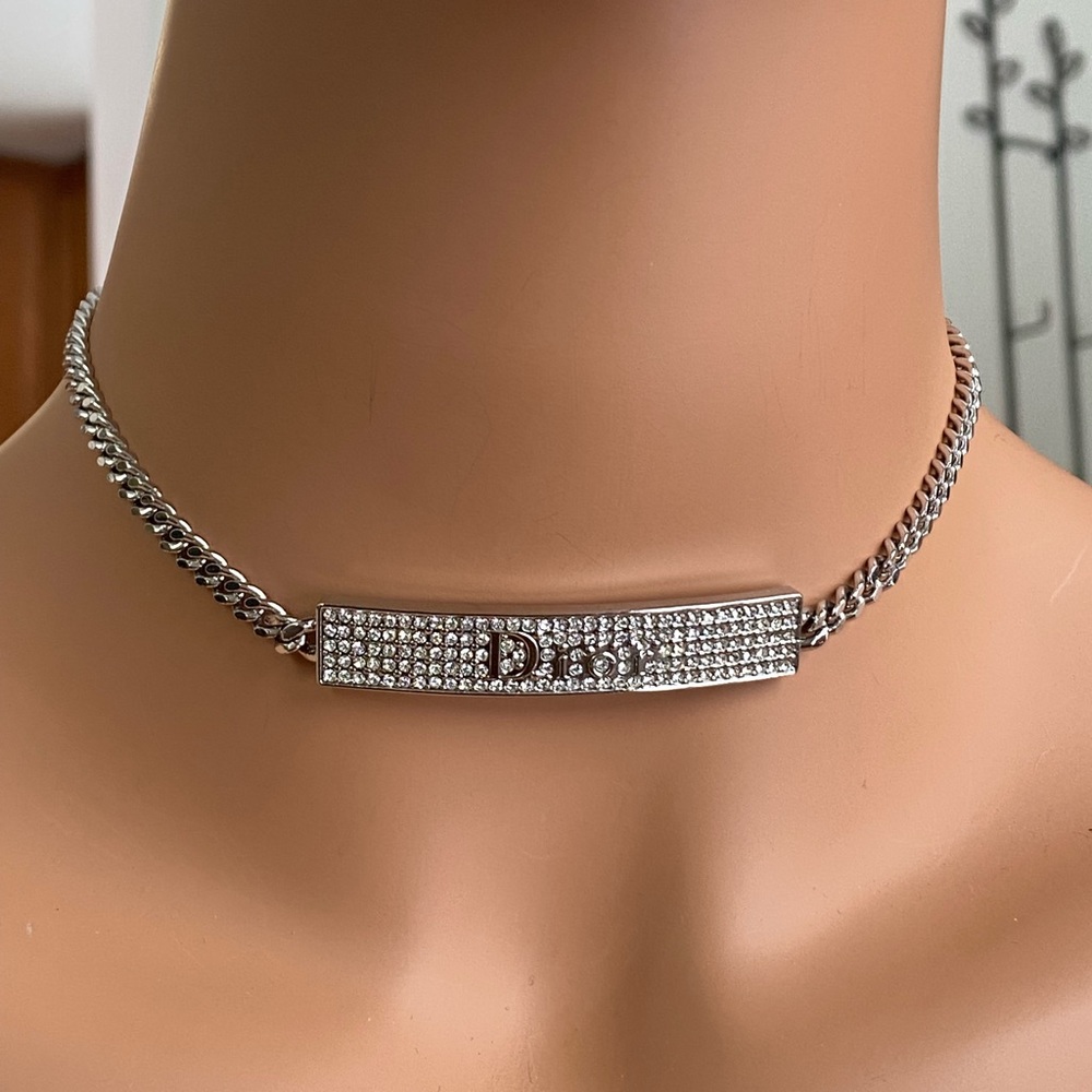 Dior Silver Necklace with box